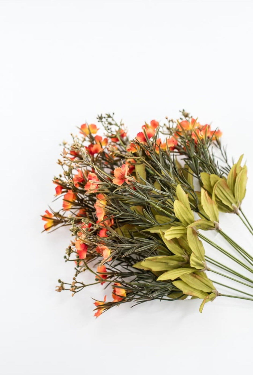 Orange Flower Filler Bush - Greenery Market57347OR