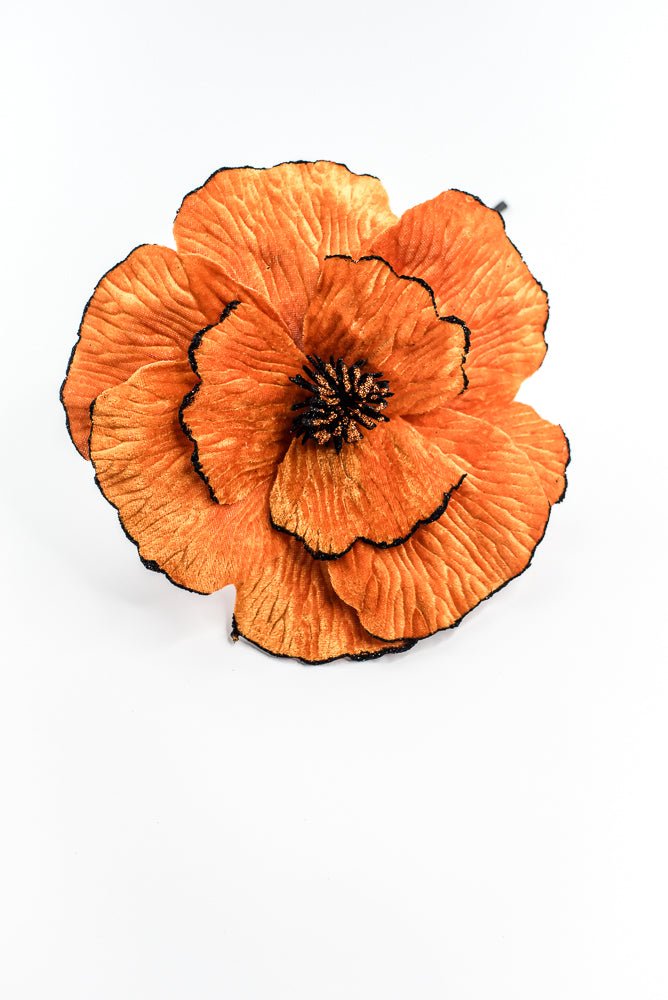 Orange Halloween Flower Pick - Greenery Market57222OR