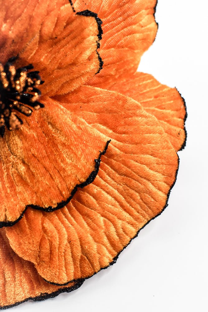 Orange Halloween Flower Pick - Greenery Market57222OR