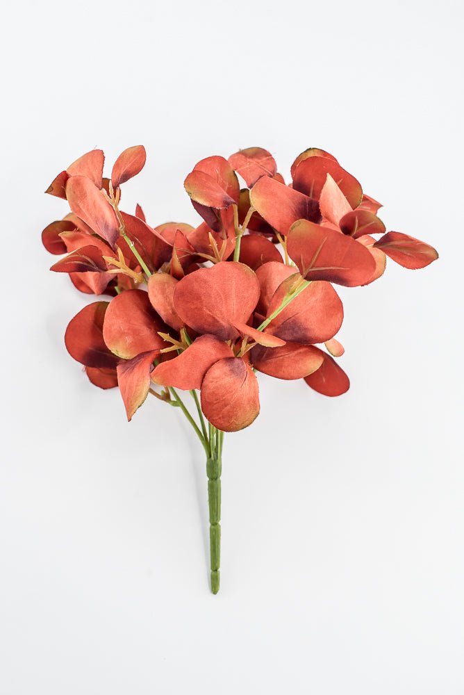 Orange Satin Eucalyptus Mini Bush - 9.5" - Greenery MarketFL7052OG
