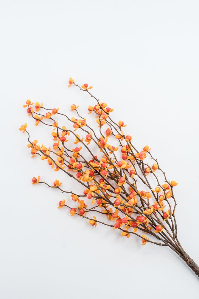 Orange & Yellow Bittersweet Bush - 17" - Greenery MarketFBB359-OR/YE