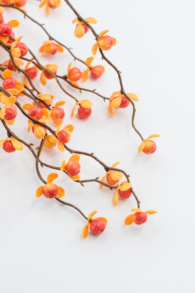 Orange & Yellow Bittersweet Bush - 17" - Greenery MarketFBB359-OR/YE