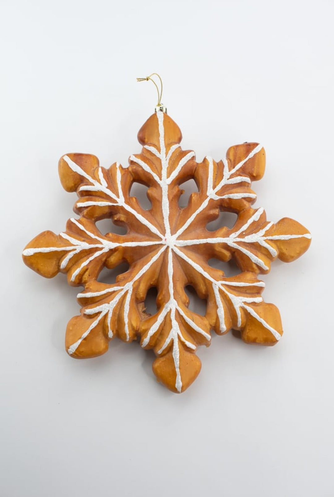 Ornament Gingerbread Snowflake - Greenery Market86317BNWT