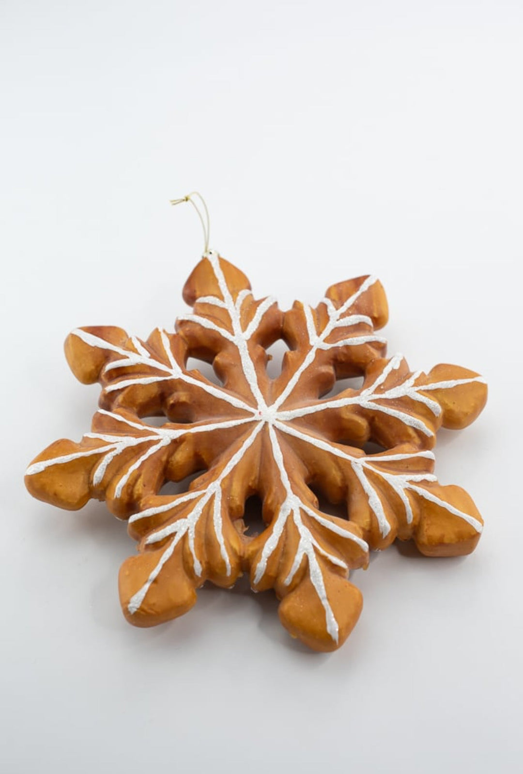 Ornament Gingerbread Snowflake - Greenery Market86317BNWT