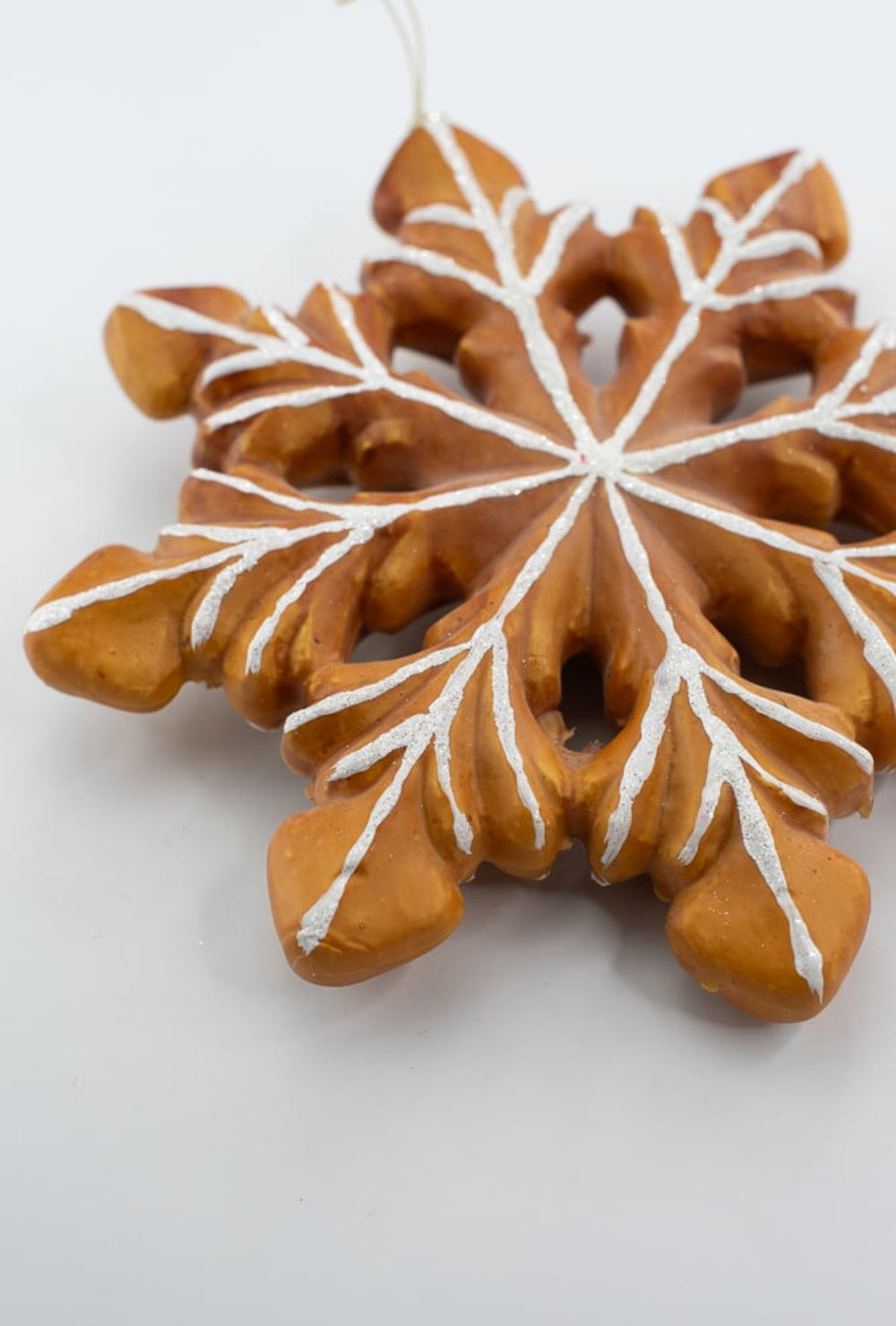 Ornament Gingerbread Snowflake - Greenery Market86317BNWT