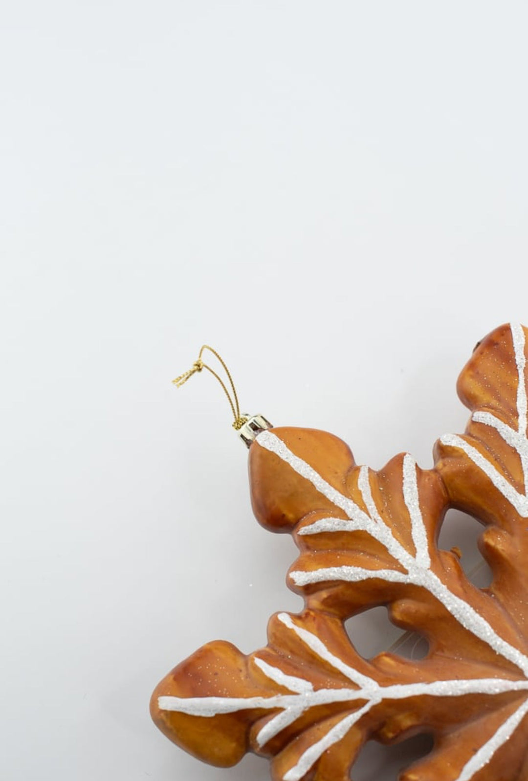 Ornament Gingerbread Snowflake - Greenery Market86317BNWT