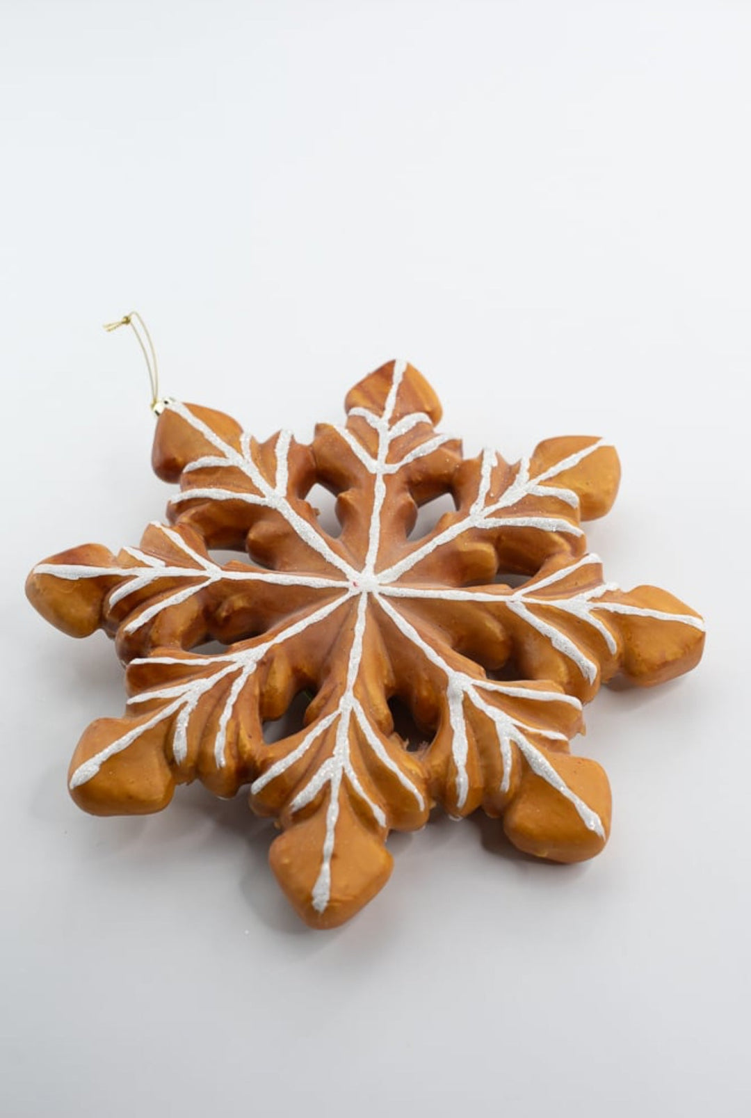 Ornament Gingerbread Snowflake - Greenery Market86317BNWT