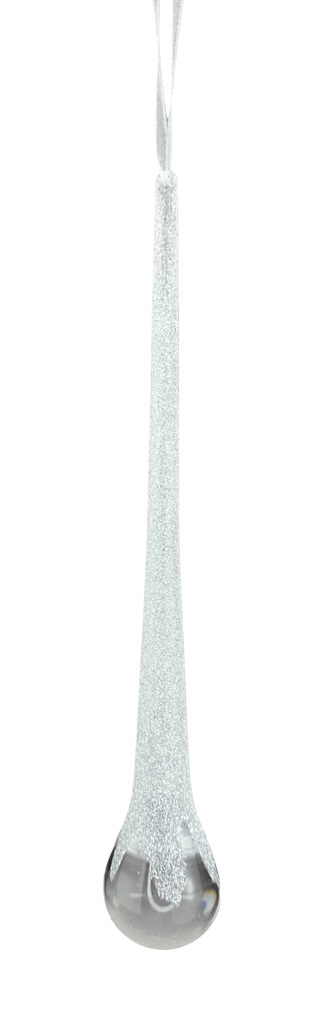 Ornament Icicle - faux crystal - Greenery Market85955ICE