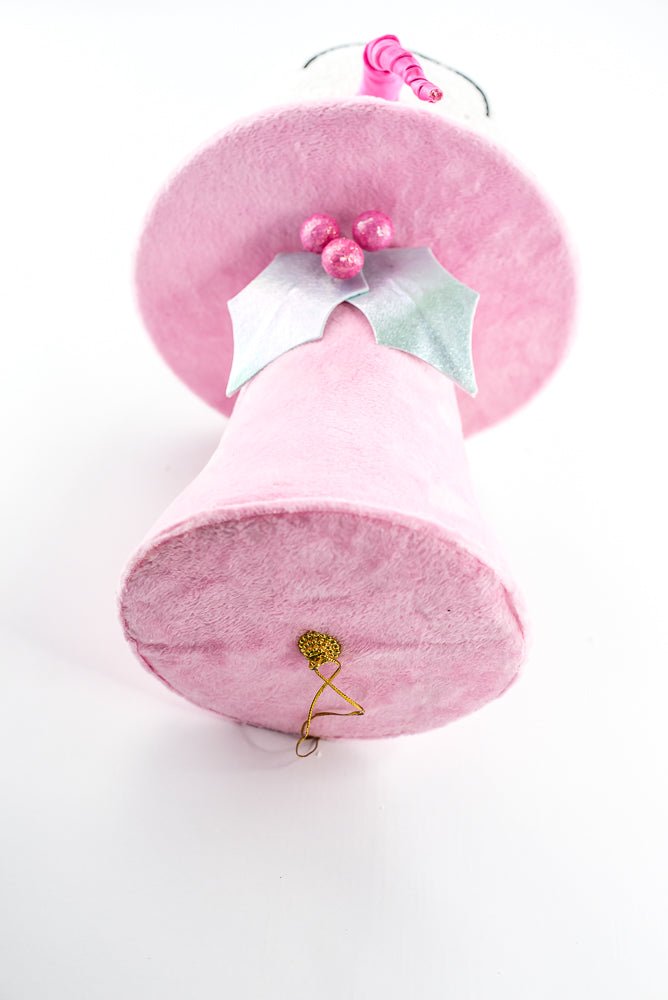 Ornament Snowman with Pink Hat - Greenery Market86536MIPK