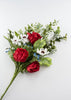 Patriotic Poppy with mixed greenery bush - Greenery Marketartificial flowers62959BU23