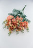 Peach coral delphiniums artificial flower bush - Greenery MarketArtificial Flora84296-OR