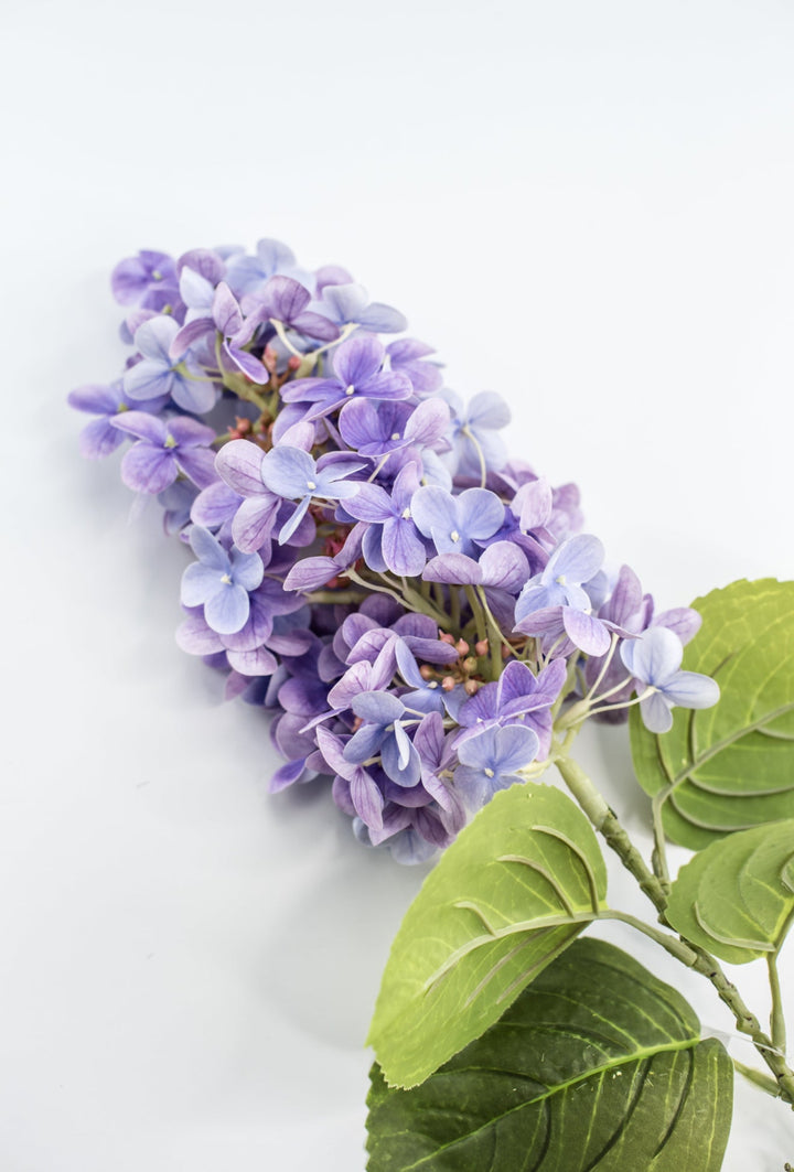 Peegee hydrangea stem - lavender - real touch - Greenery Market6466 - LAV
