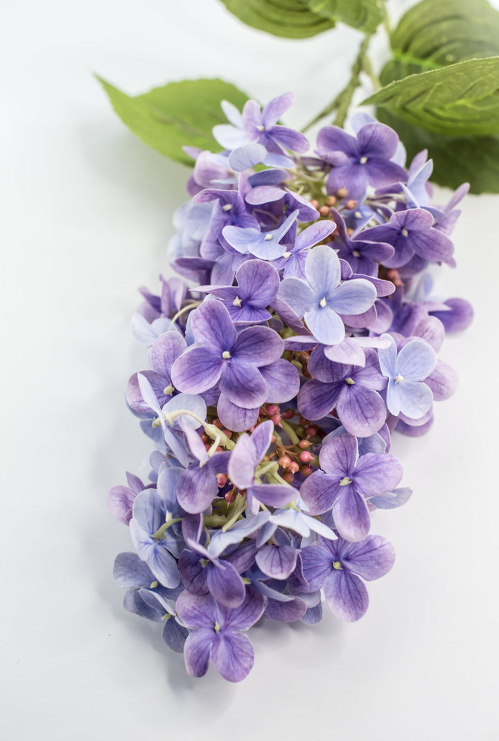 Peegee hydrangea stem - lavender - real touch - Greenery Market6466 - LAV