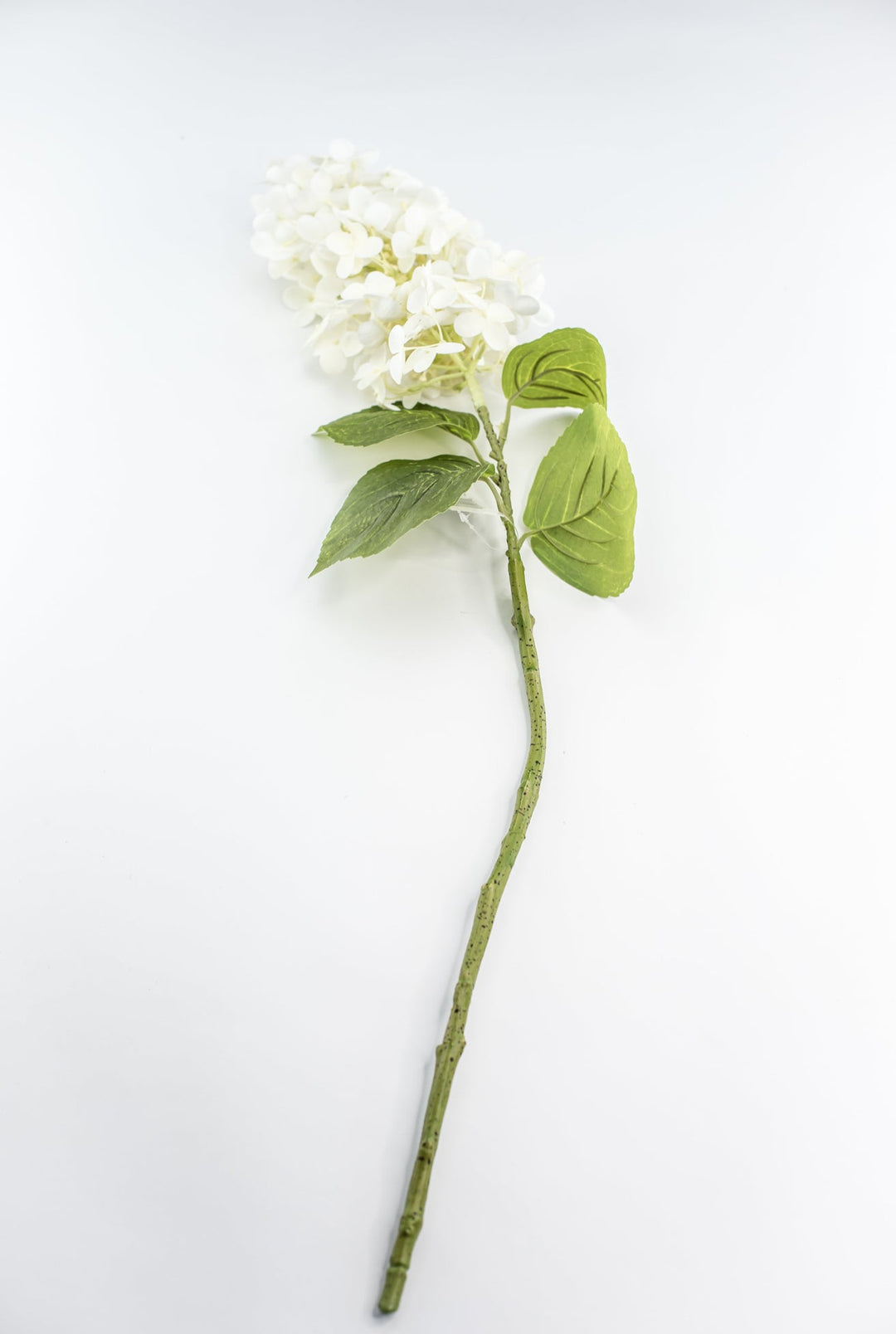 Peegee hydrangea stem - white - real touch - Greenery Market6466 - W