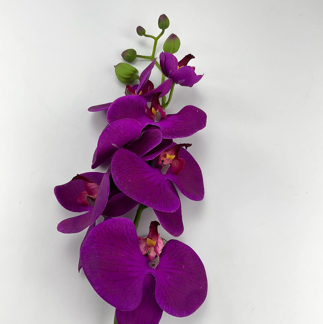 phalaenopsis, natural touch, orchid Flower spray - Violet - Greenery MarketArtificial FloraMTF20967 VIOL