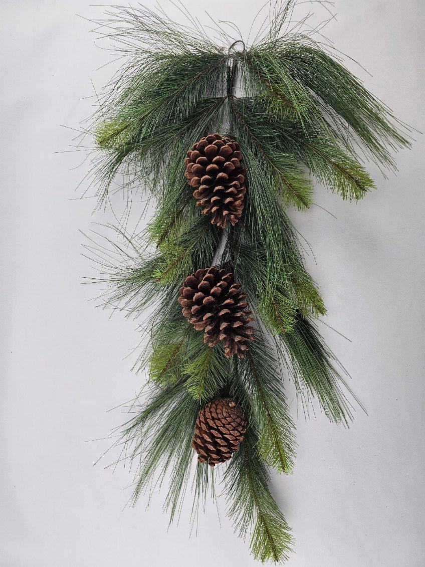 Pine and cone swag - Greenery Market24288