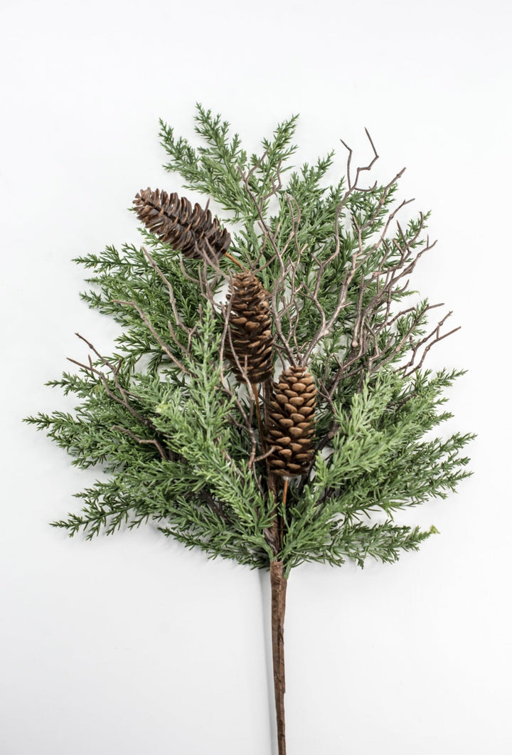 Pine & Cone Bush - Greenery Market32131