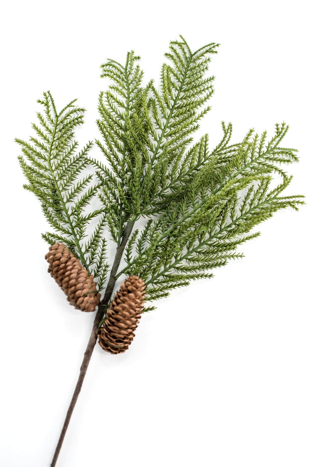 Pine pick with cones - soft touch - Greenery Market215986