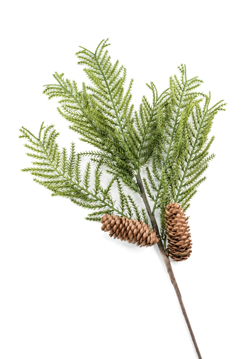 Pine pick with cones - soft touch - Greenery Market215986