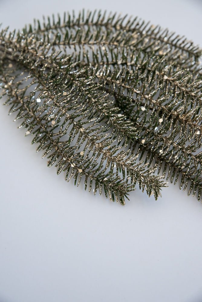 Pine spray with champagne glitter 18” - Greenery MarketXG766 - LGOG