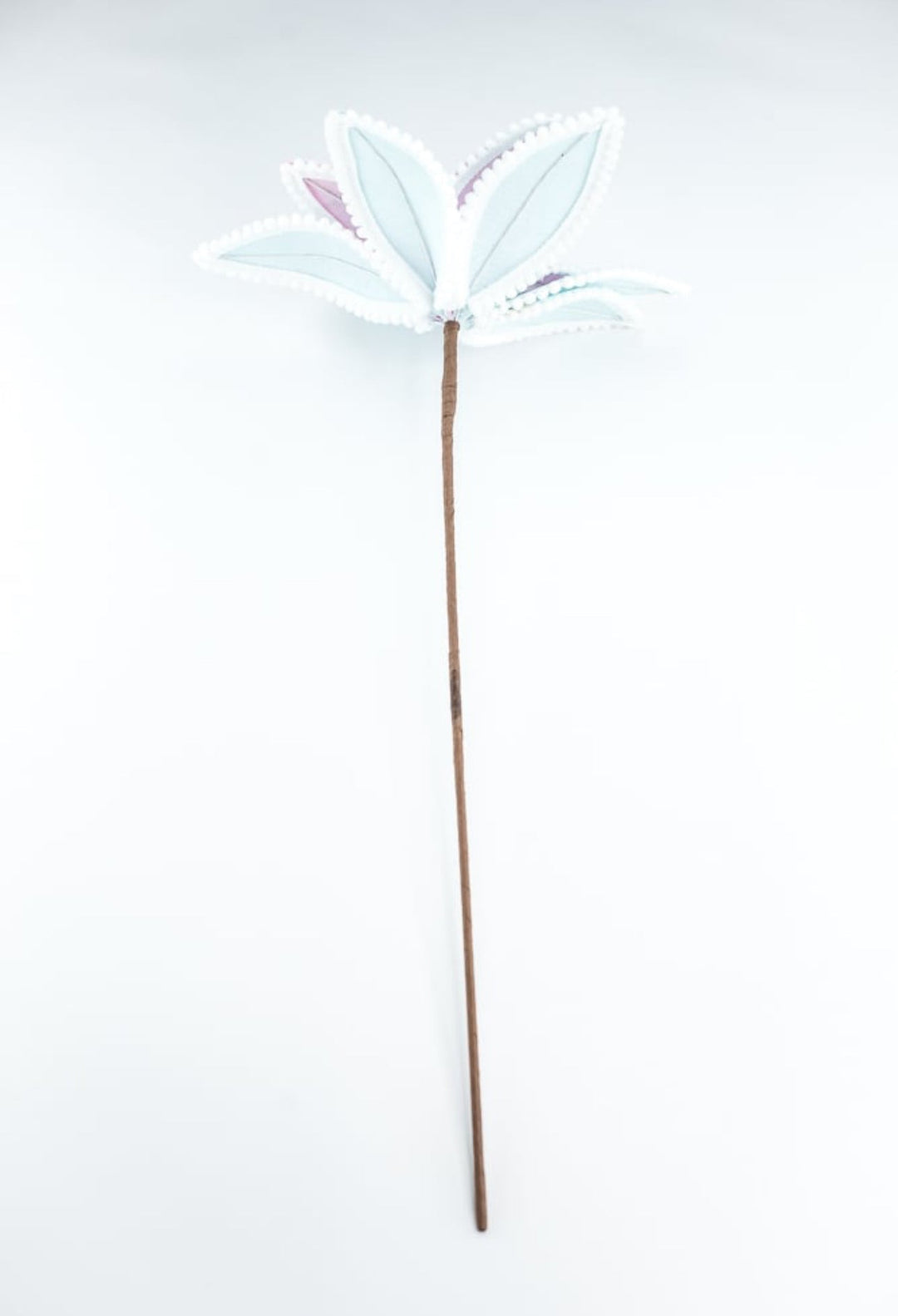 Pink and blue poinsettia stem - Greenery MarketArtificial FloraGF2684PKMTBL