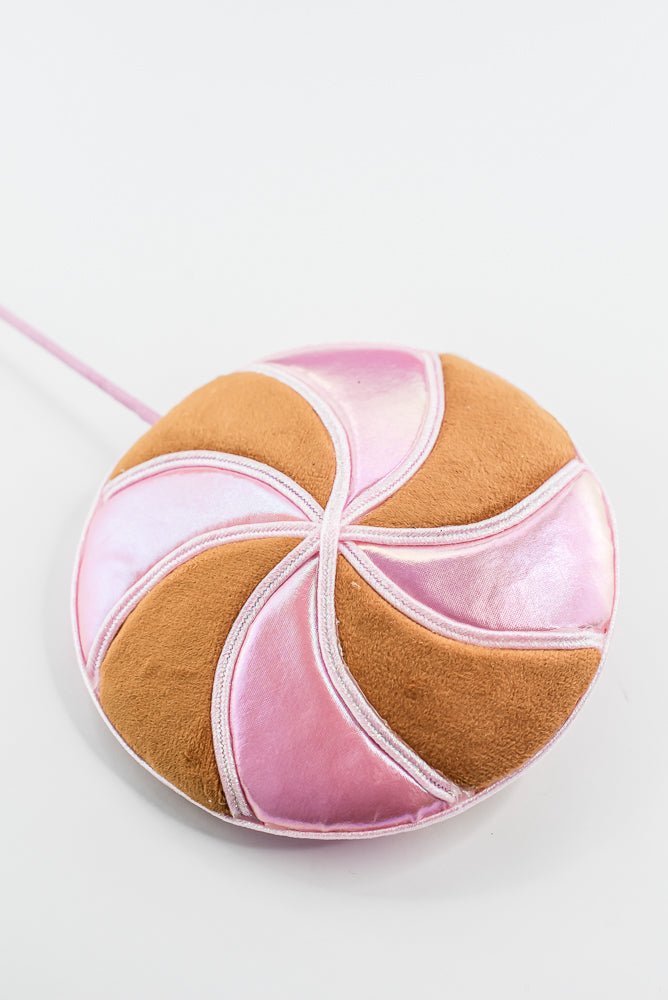 Pink and Brown Gingerbread Lollipop Spray - Greenery Market86445BNPK