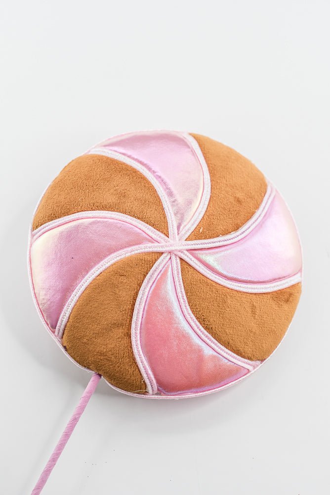 Pink and Brown Gingerbread Lollipop Spray - Greenery Market86445BNPK