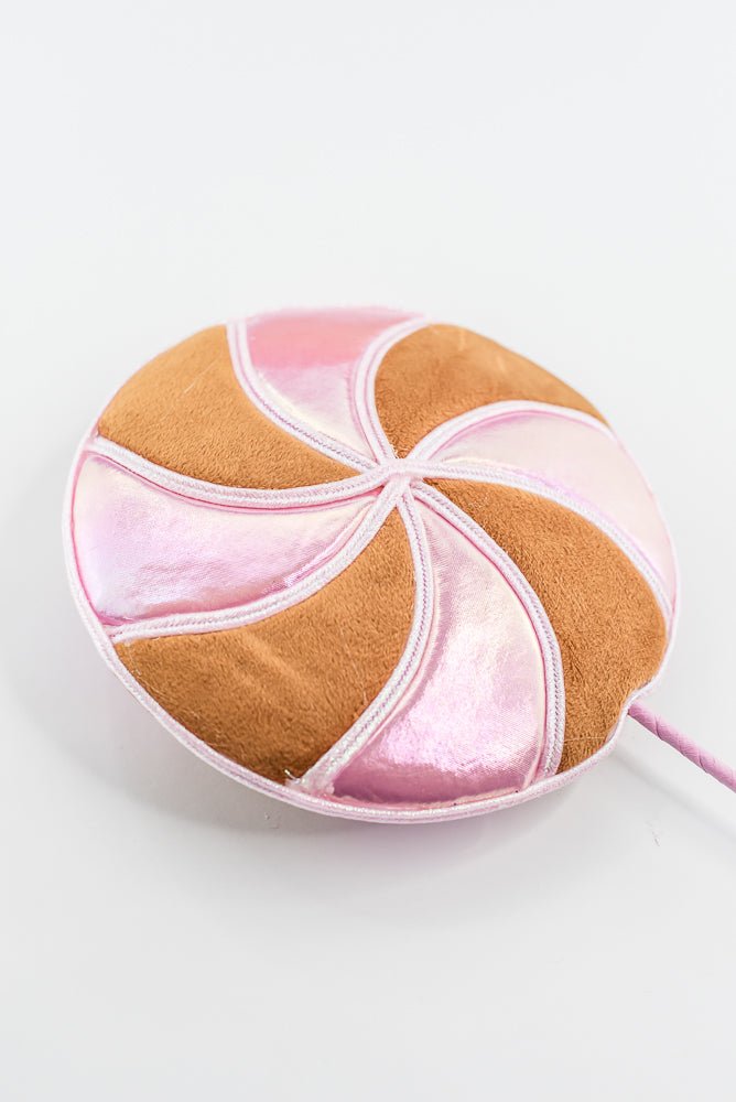 Pink and Brown Gingerbread Lollipop Spray - Greenery Market