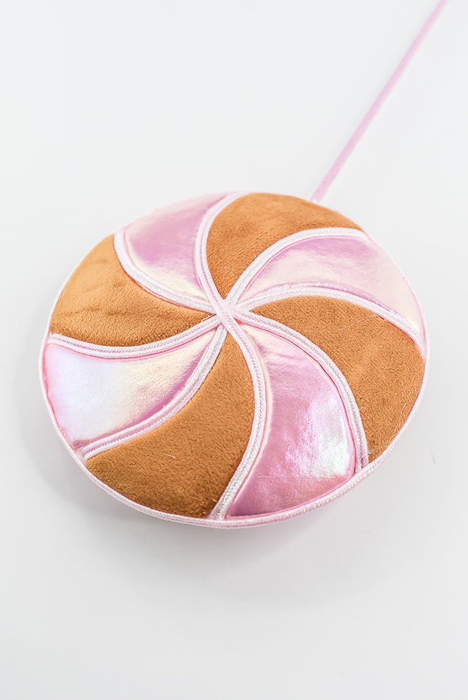 Pink and Brown Gingerbread Lollipop Spray - Greenery Market86445BNPK