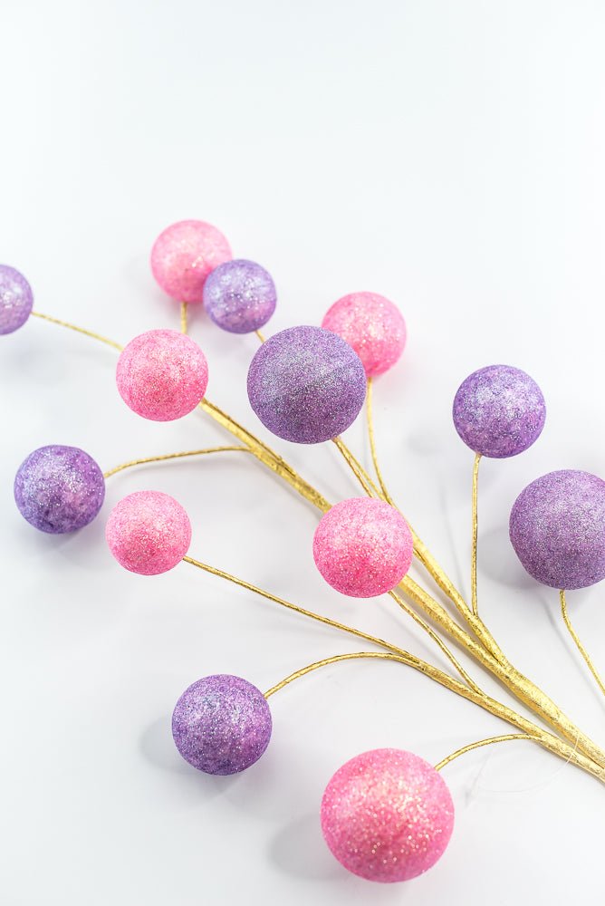 Pink and Lavender Ball Spray - Greenery Market85925PKLV