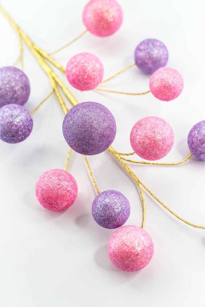 Pink and Lavender Ball Spray - Greenery Market85925PKLV
