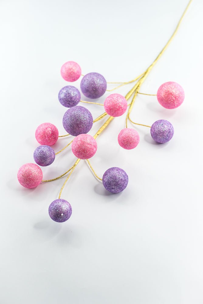 Pink and Lavender Ball Spray - Greenery Market85925PKLV