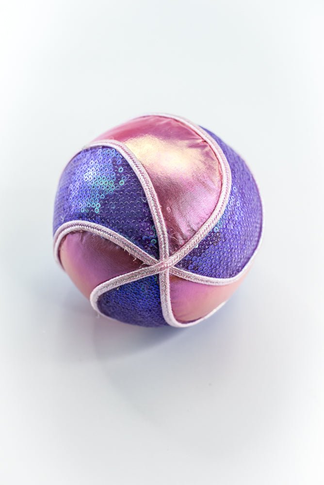 Pink and Lavender Sequin Swirl Ornament Ball - Greenery Market86471PKLV