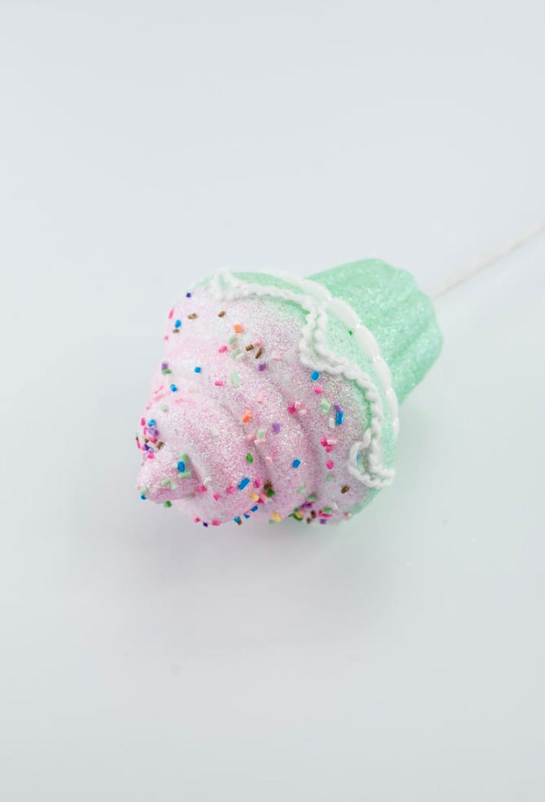 Pink and mint cupcake stem - Greenery MarketPicks64508 - PKGN