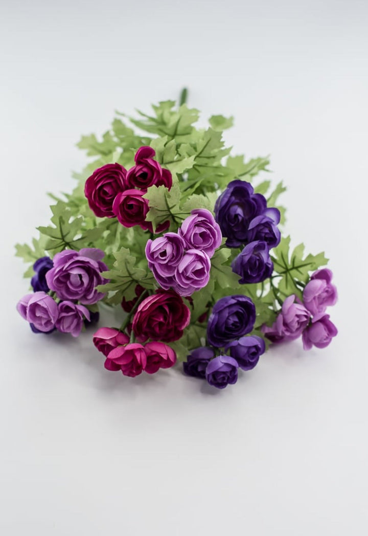 Pink and purple mini ranunculus bush 16” - Greenery Market84055-PULVFU