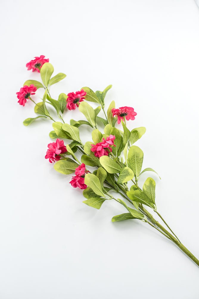 Pink Button Zinnia Spray - Greenery MarketMTF24321 BTY