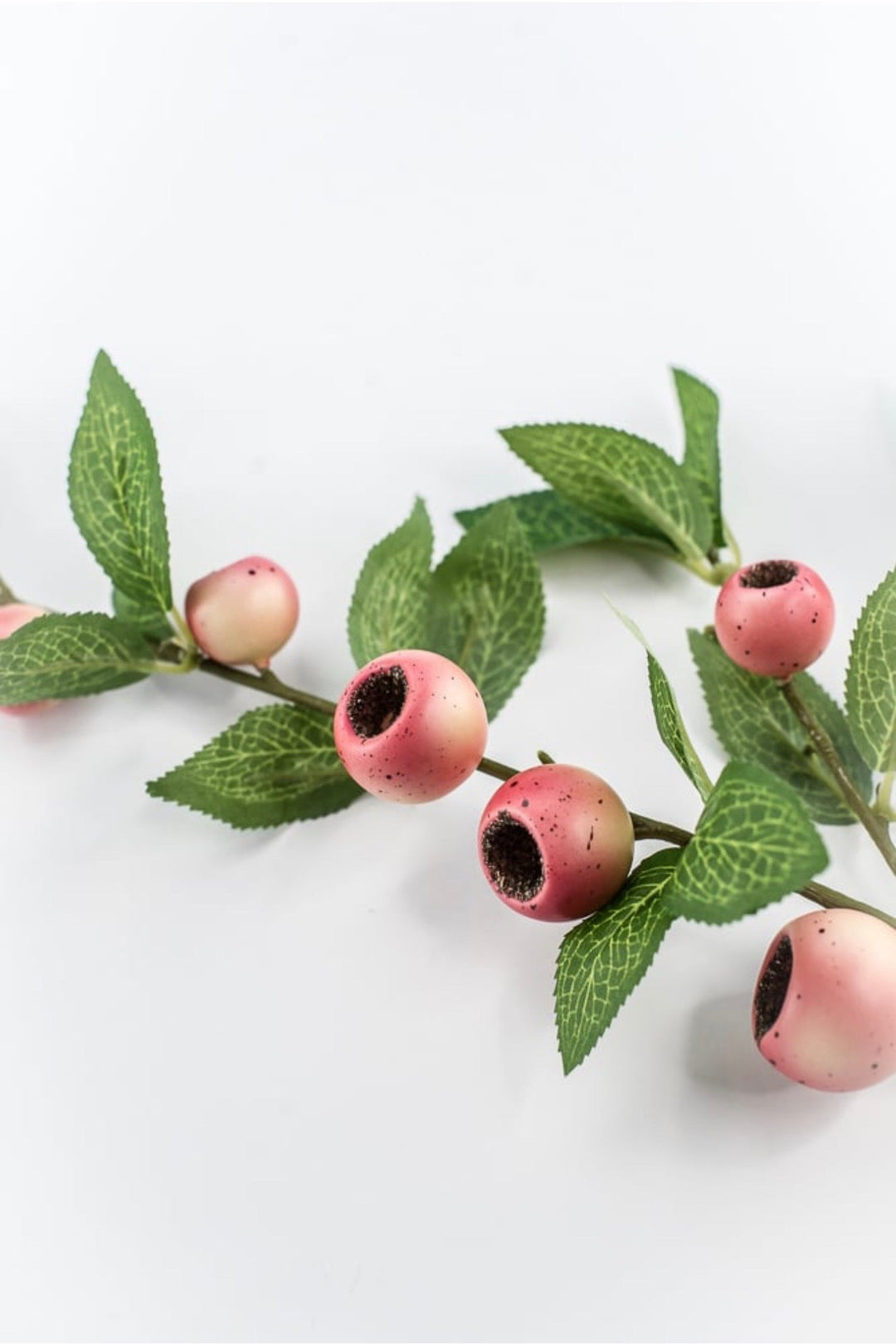 Pink Coral Crab Apple Berries Spray - 32" - Greenery Market64022PK
