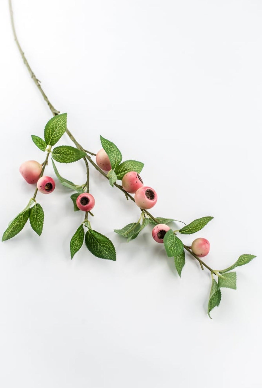 Pink Coral Crab Apple Berries Spray - 32" - Greenery Market64022PK