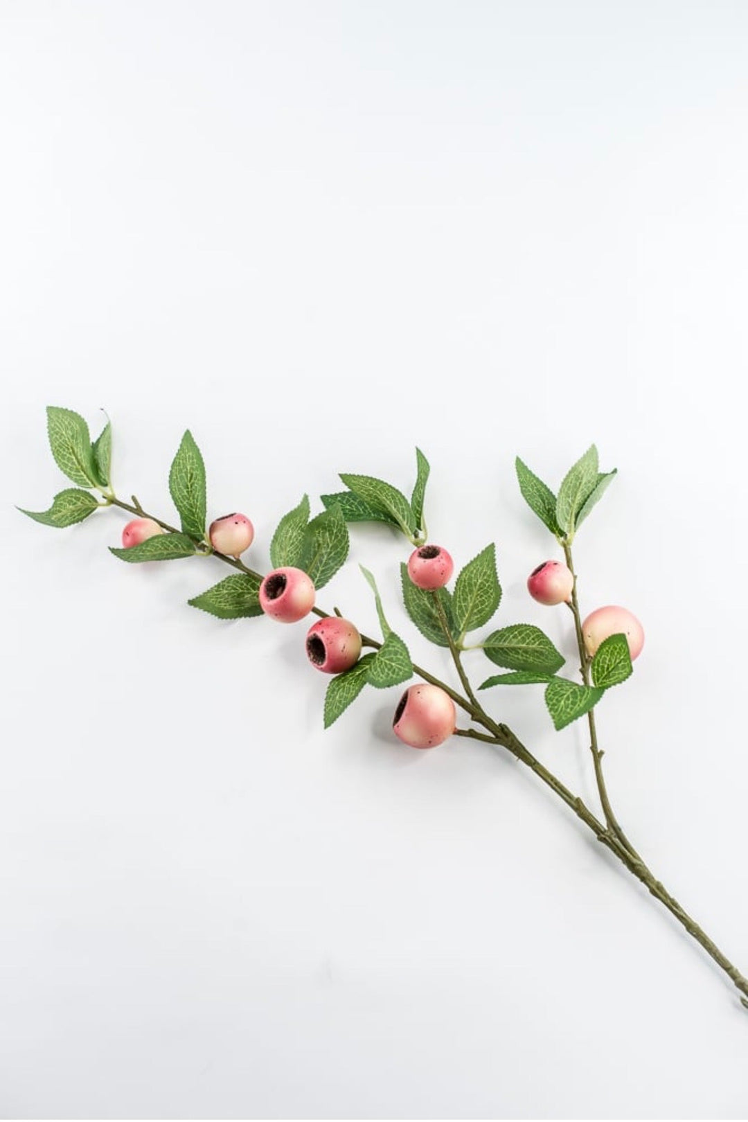 Pink Coral Crab Apple Berries Spray - 32" - Greenery Market64022PK
