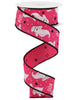 Pink Ghost ribbon 1.5” wired ribbon - Greenery MarketWired ribbonRGE181511