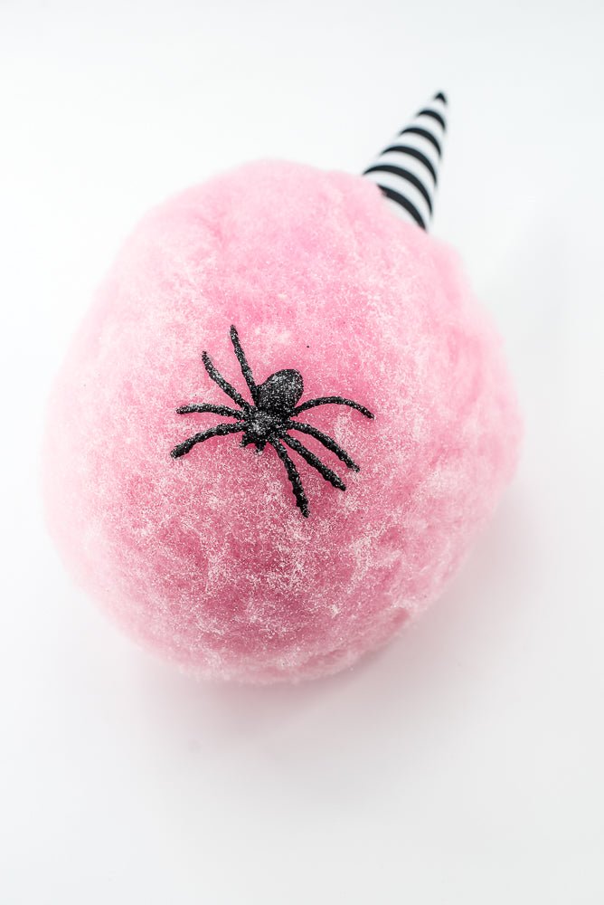 Pink, Glitter Cotton Candy Ornament / Attachment - 14" - Greenery Market57374PK