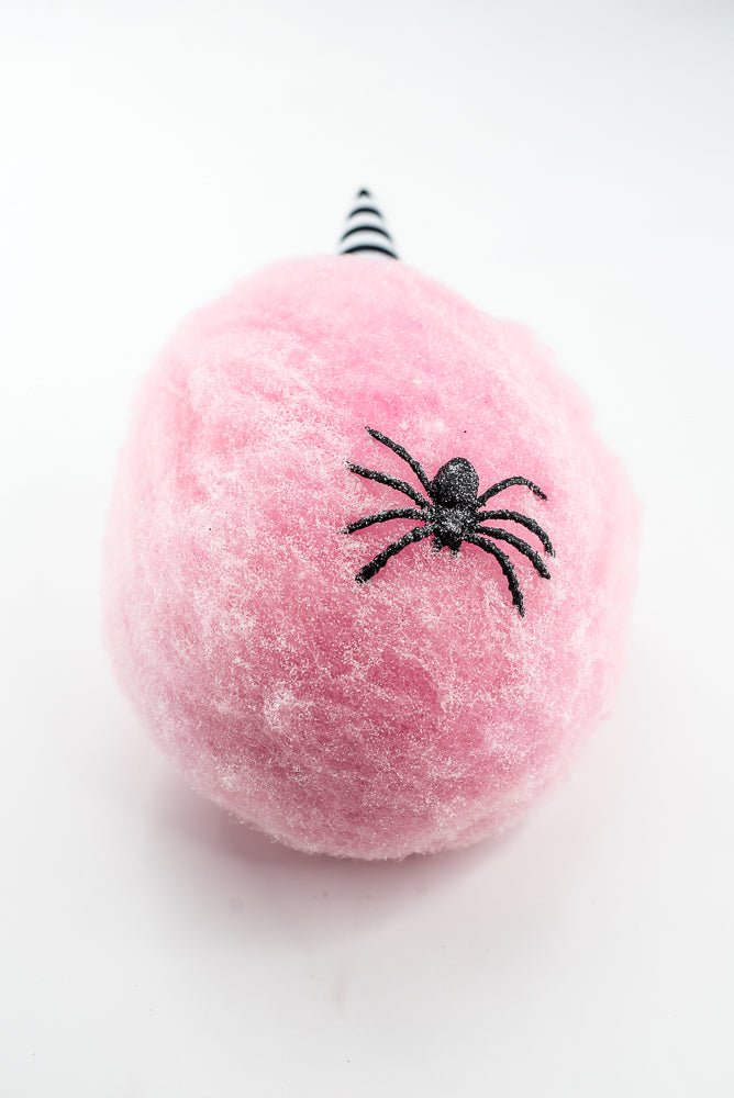 Pink, Glitter Cotton Candy Ornament / Attachment - 14" - Greenery Market57374PK