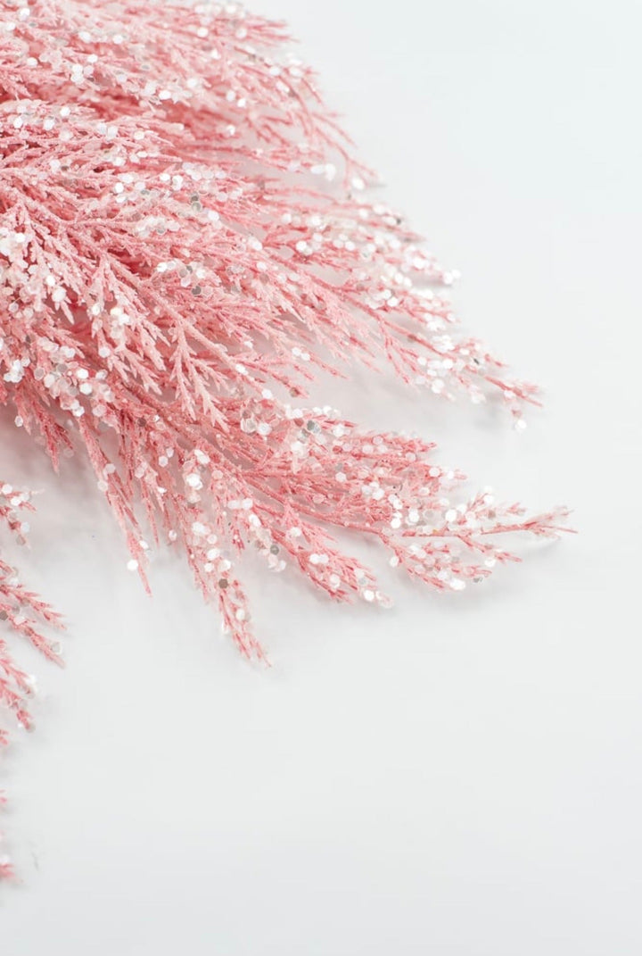 Pink Glitter Greenery Spray - 27" - Greenery MarketXAS115-PK