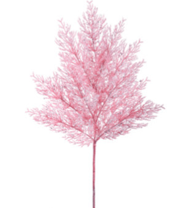 Pink Glitter Pine Spray - 27" - Greenery MarketXAS115-PK