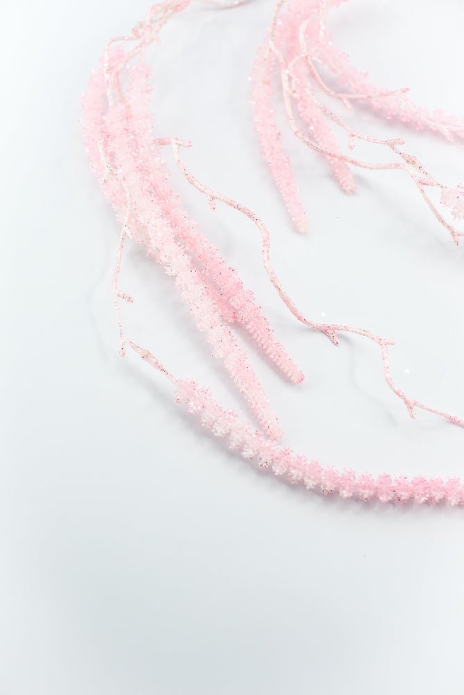 Pink Hanging Foxtail Spray - Greenery Market86525PK