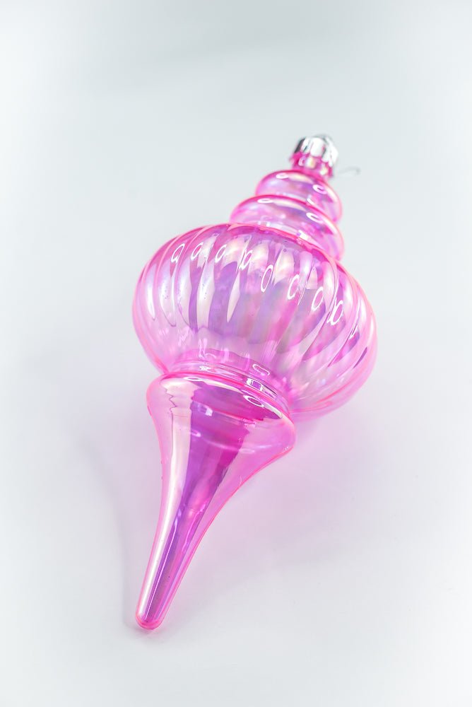Pink Iridescent Ornament Finial - Greenery Market86540IRPK