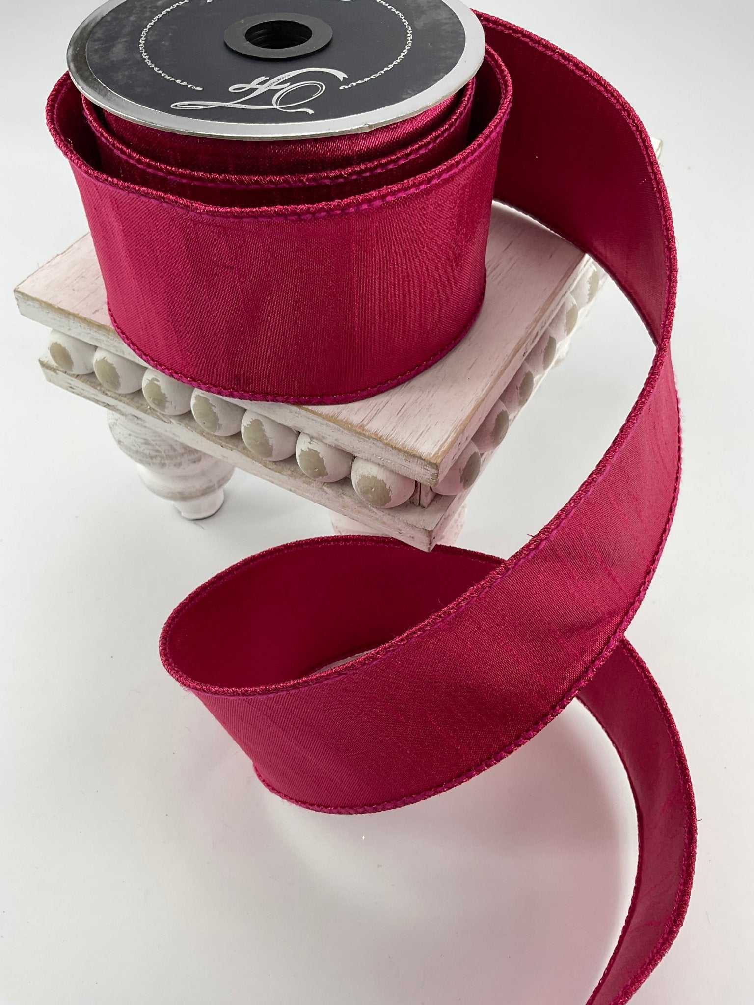 Pink luster 2.5” farrisilk wired ribbon - Greenery MarketRibbons & TrimRG590-08