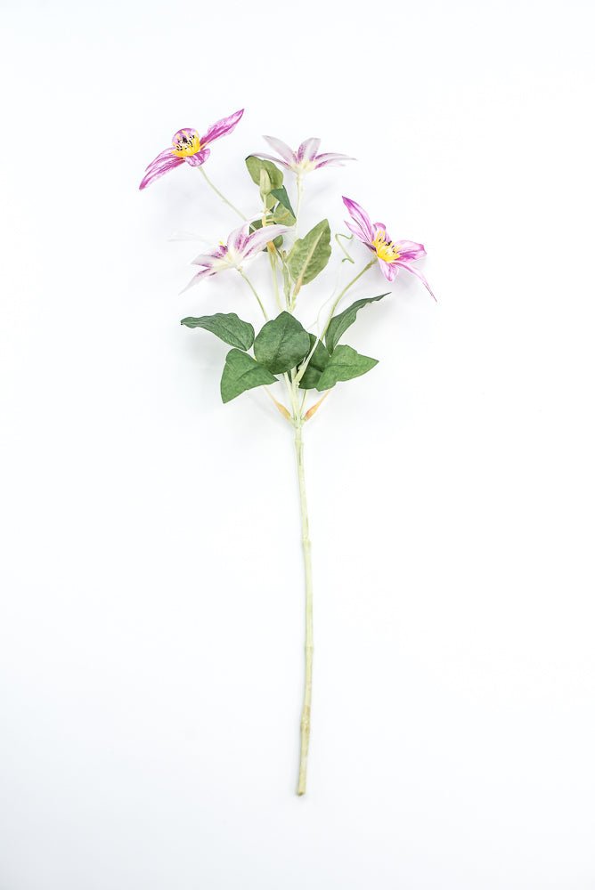 Pink Magenta Clematis Flower Spray - Greenery Market29474LV