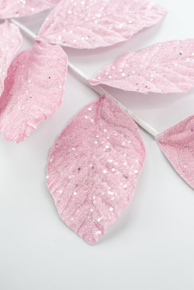 Pink Magnolia Leaves Spray - Greenery Market86321PK