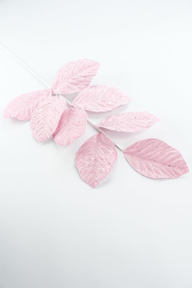 Pink Magnolia Leaves Spray - Greenery Market86321PK
